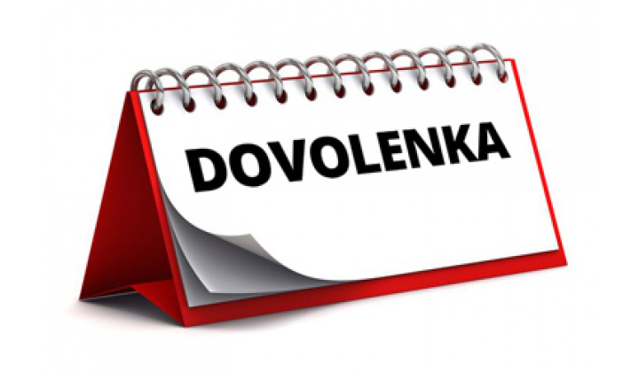 Dovolenka pracovníčky obce v termíne od 05. 08. do 16. 08. 2024 vrátane.